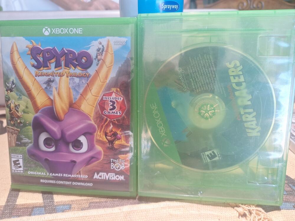 Spyro Reignited Trilogy + Nickelodeon Kart Racers Xbox One Bundle